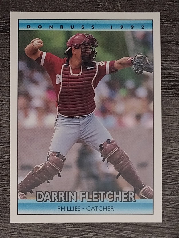 1992 Donruss #319 Darrin Fletcher