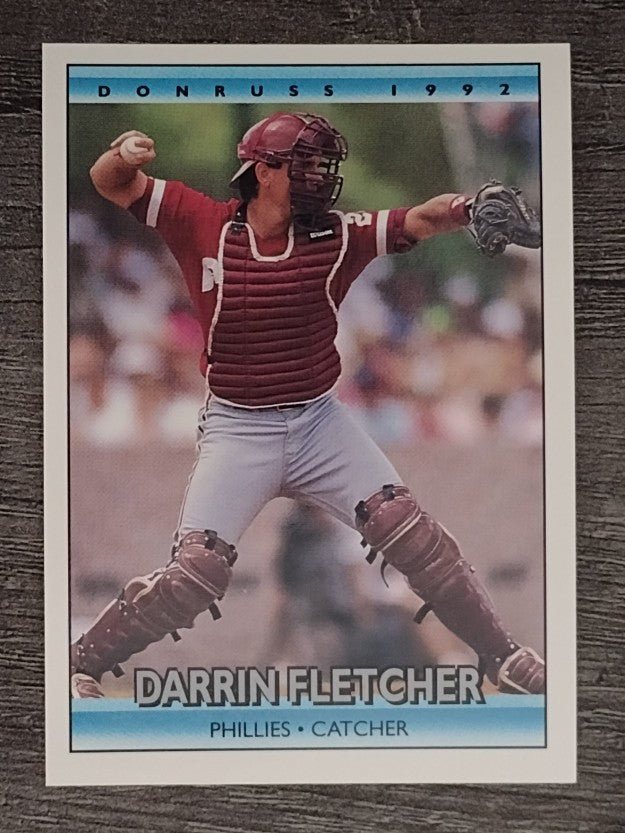 1992 Donruss #319 Darrin Fletcher