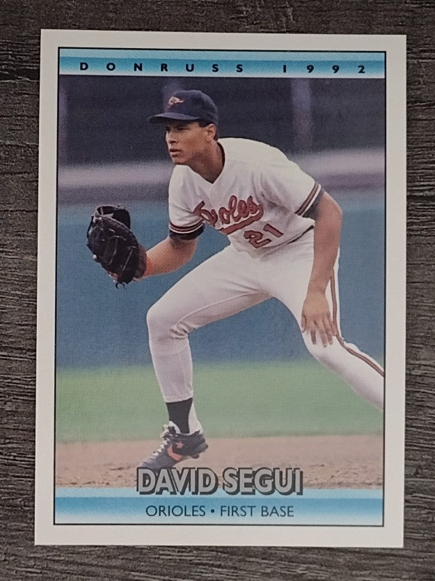 1992 Donruss #321 David Segui