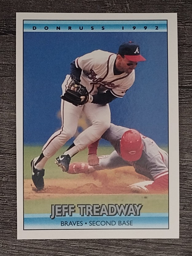 1992 Donruss #324 Jeff Treadway