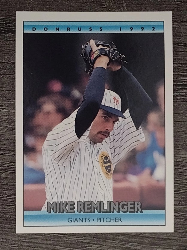 1992 Donruss #336 Mike Remlinger