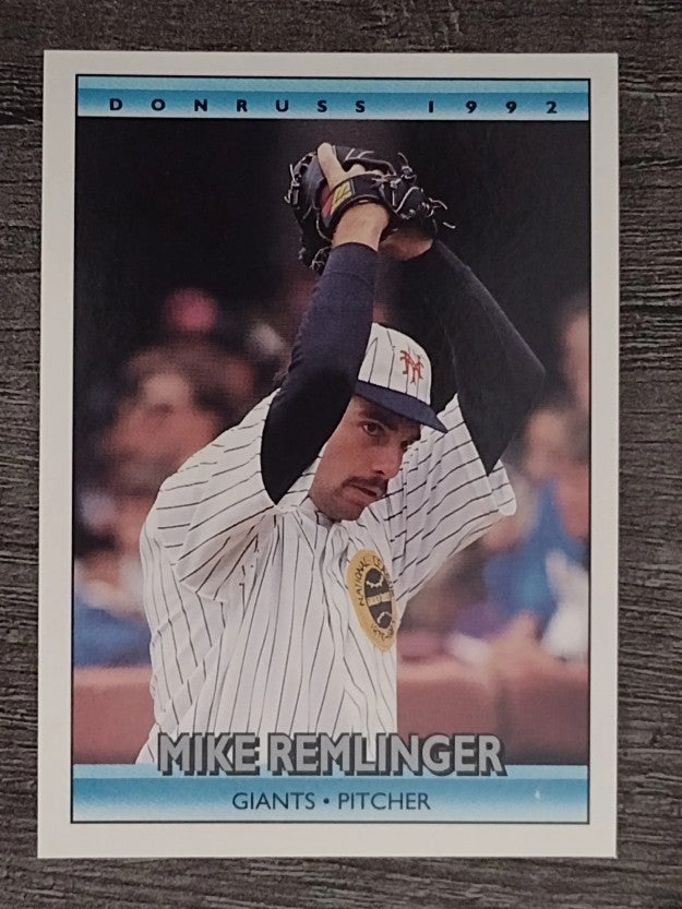 1992 Donruss #336 Mike Remlinger