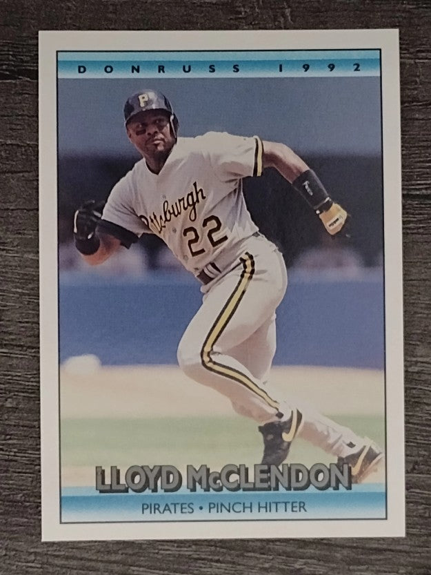 1992 Donruss #338 Lloyd McClendon