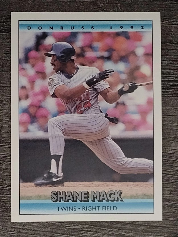 1992 Donruss #345 Shane Mack