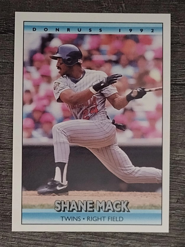 1992 Donruss #345 Shane Mack