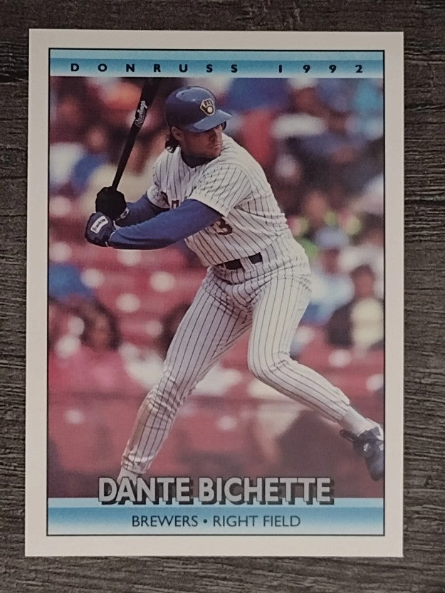 1992 Donruss #347 Dante Bichette