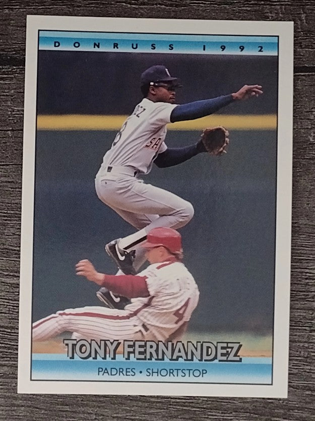 1992 Donruss #362 Tony Fernandez
