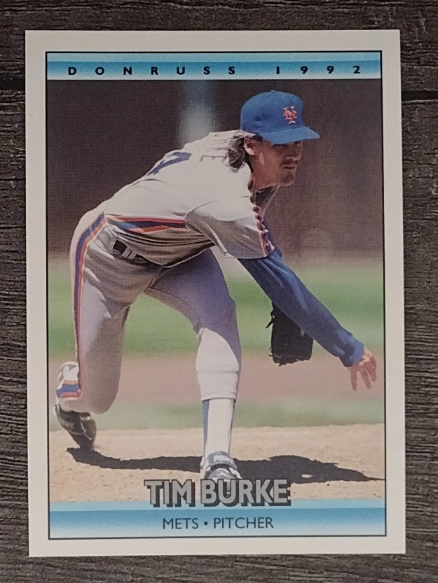 1992 Donruss #366 Tim Burke