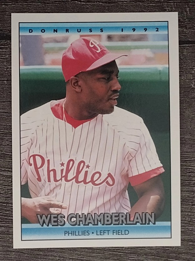 1992 Donruss #384 Wes Chamberlain