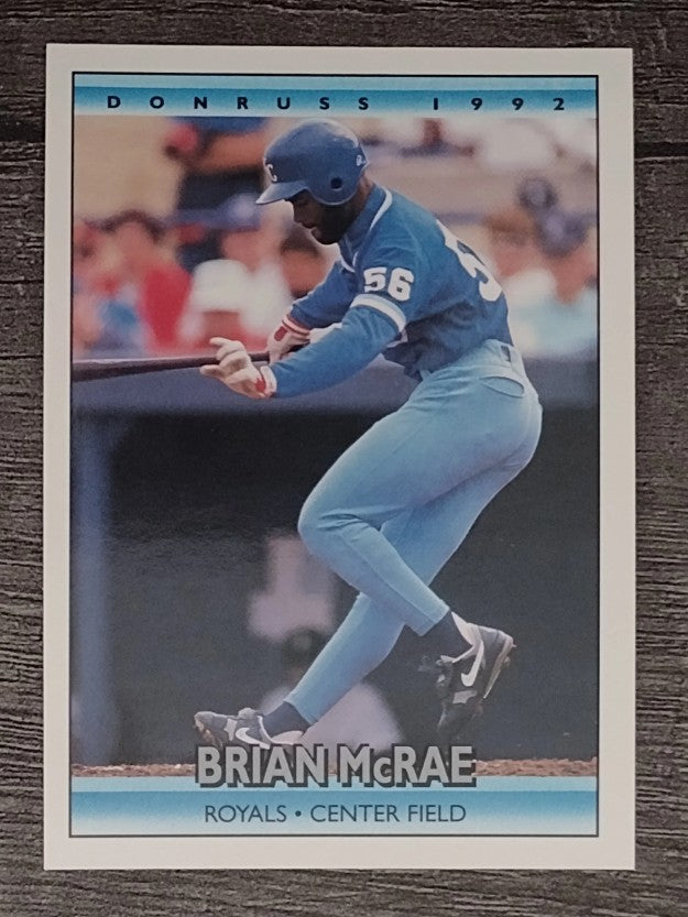 1992 Donruss #387 Brian McRae