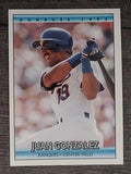 1992 Donruss #393 Juan Gonzalez
