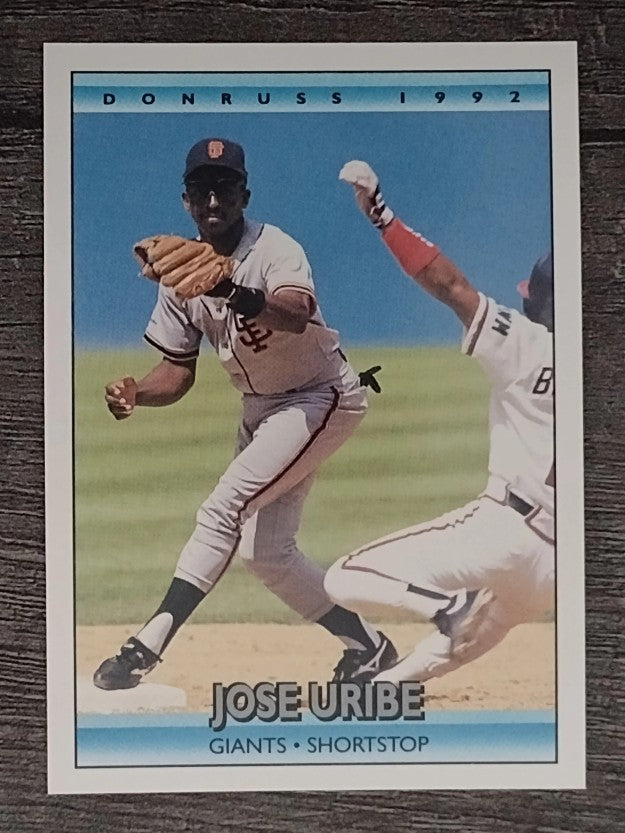 1992 Donruss #453 Jose Uribe