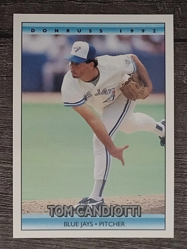1992 Donruss #459 Tom Candiotti