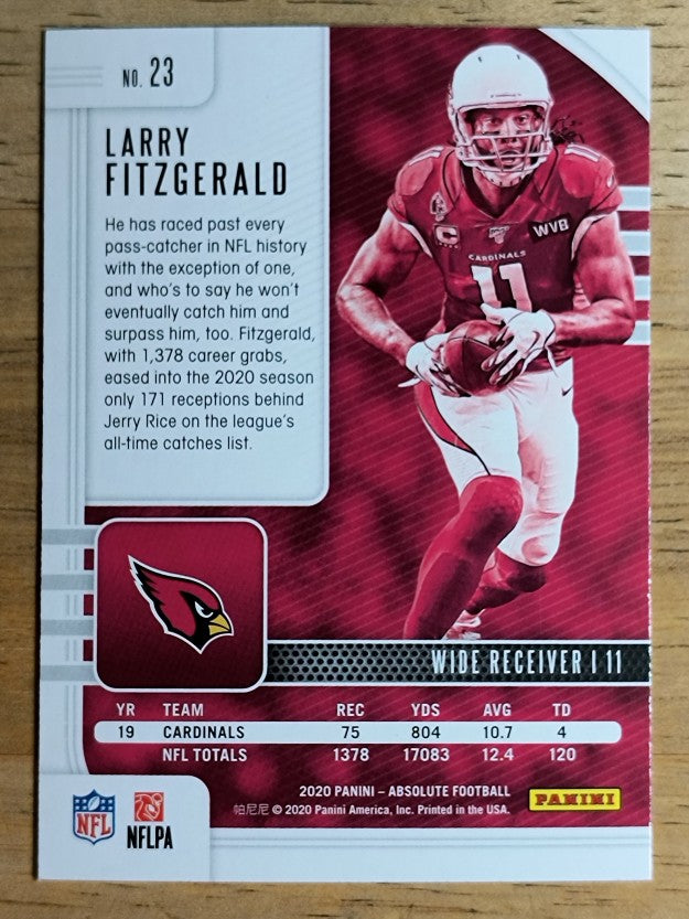 2020 Absolute Retail #23 Larry Fitzgerald