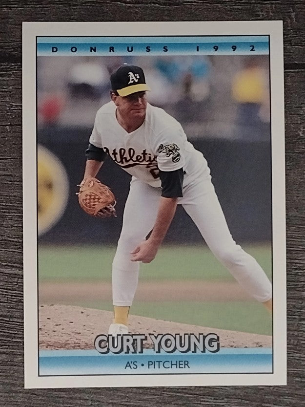 1992 Donruss #469 Curt Young