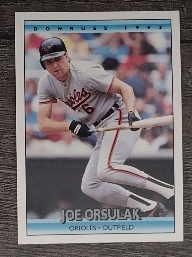1992 Donruss #475 Joe Orsulak