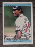 1992 Donruss #482 Francisco Cabrera
