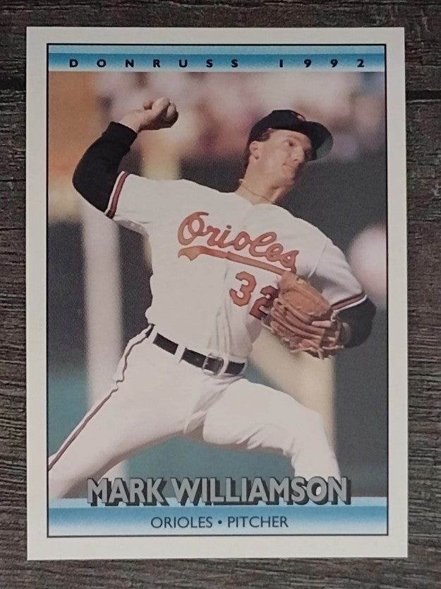 1992 Donruss #511 Mark Williamson