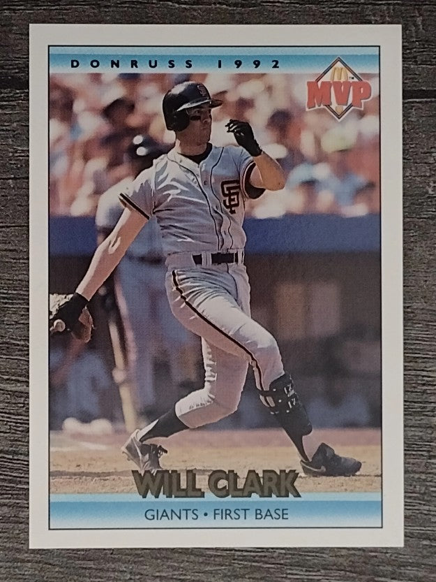 1992 Donruss McDonald's #18 Will Clark