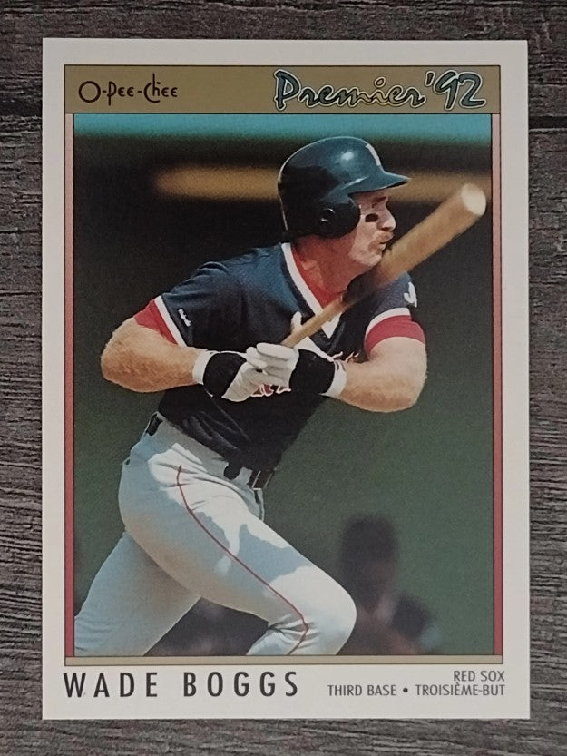 1992 O-Pee-Chee Premier #1 Wade Boggs