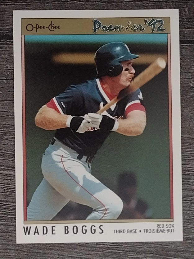 1992 O-Pee-Chee Premier #1 Wade Boggs