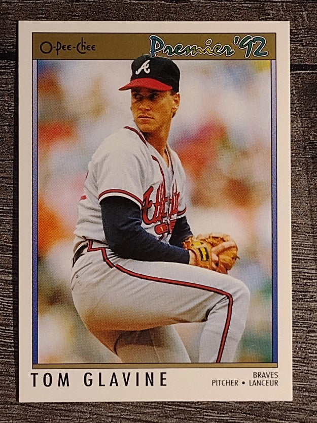 1992 O-Pee-Chee Premier #49 Tom Glavine