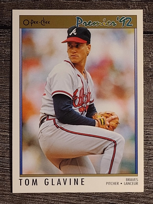 1992 O-Pee-Chee Premier #49 Tom Glavine