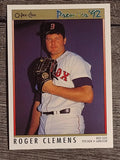 1992 O-Pee-Chee Premier #105 Roger Clemens