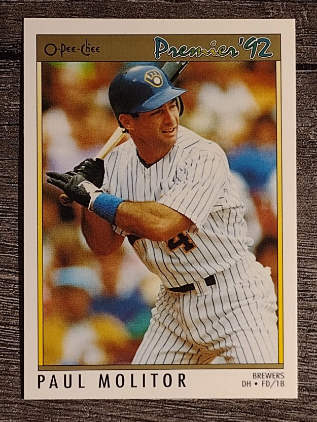 1992 O-Pee-Chee Premier #141 Paul Molitor