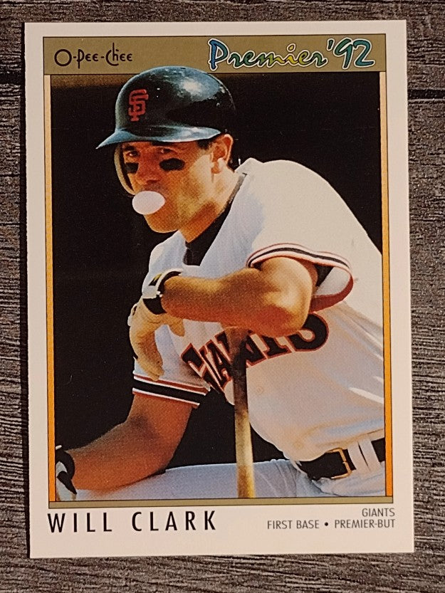 1992 O-Pee-Chee Premier #146 Will Clark