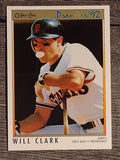 1992 O-Pee-Chee Premier #146 Will Clark