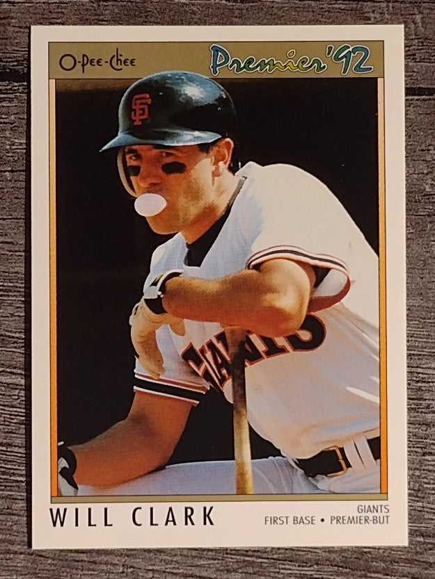 1992 O-Pee-Chee Premier #146 Will Clark