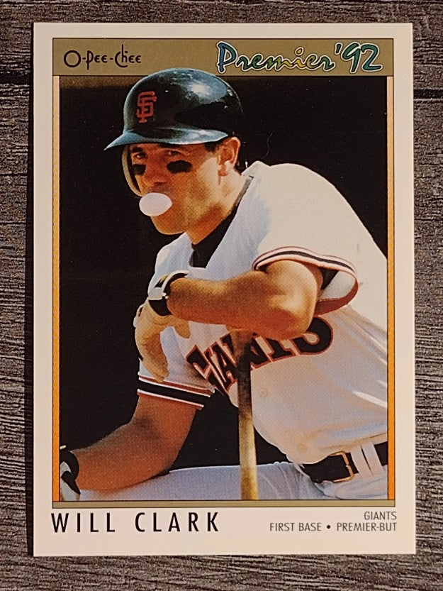 1992 O-Pee-Chee Premier #146 Will Clark