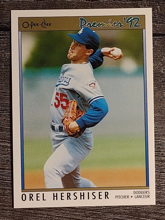 1992 O-Pee-Chee Premier #162 Orel Hershiser