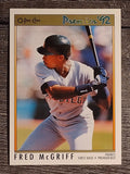 1992 O-Pee-Chee Premier #166 Fred McGriff