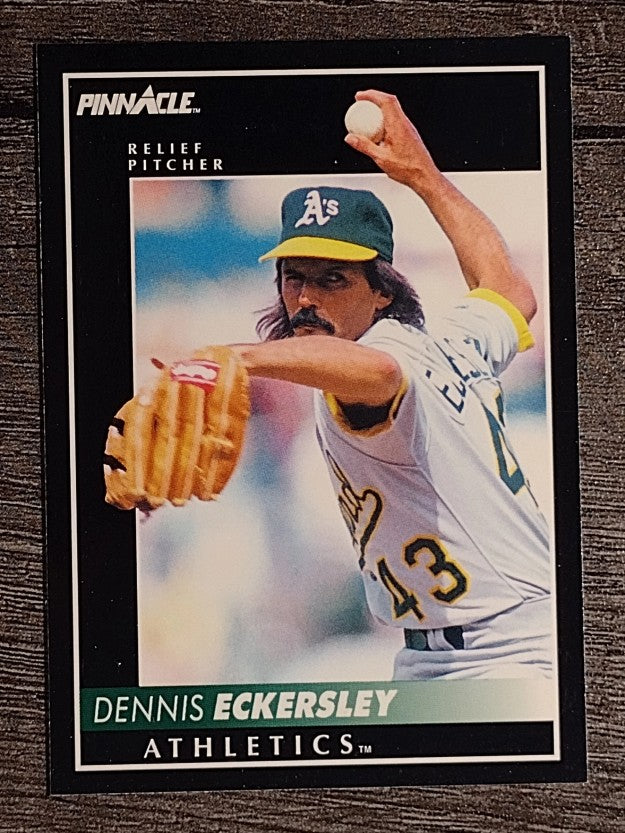 1992 Pinnacle #25 Dennis Eckersley
