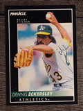 1992 Pinnacle #25 Dennis Eckersley
