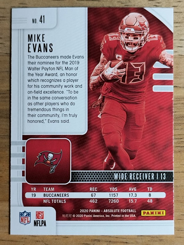 2020 Absolute Retail #41 Mike Evans