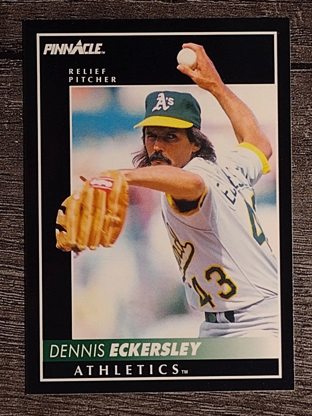 1992 Pinnacle #25 Dennis Eckersley