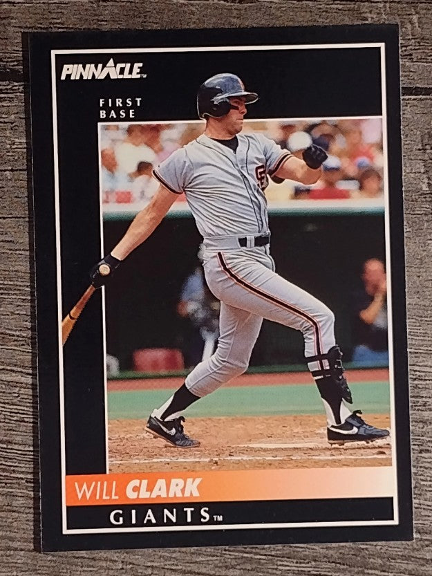 1992 Pinnacle #122 Will Clark
