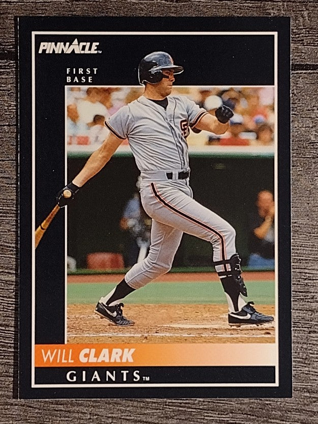 1992 Pinnacle #122 Will Clark