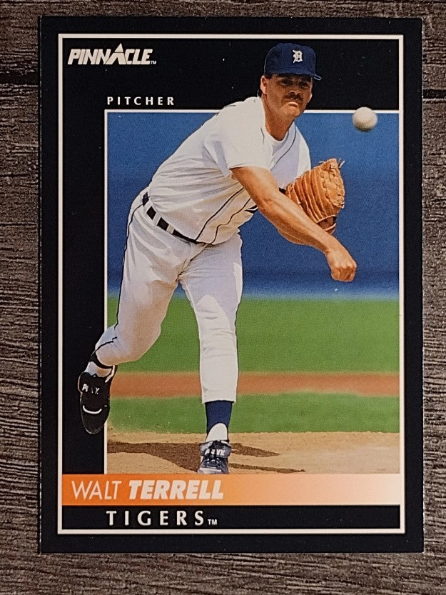 1992 Pinnacle #190 Walt Terrell