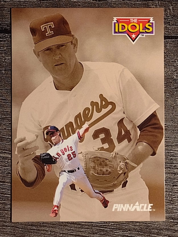 1992 Pinnacle #281 Jim Abbott I/Nolan Ryan