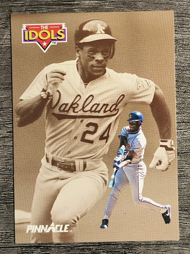 1992 Pinnacle #283 Ken Griffey Jr. I/Rickey Henderson
