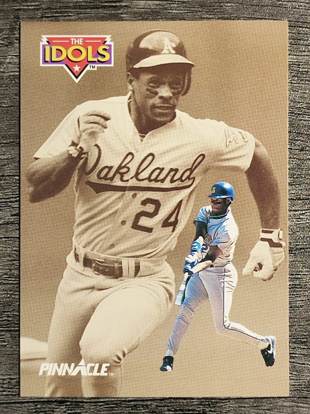 1992 Pinnacle #283 Ken Griffey Jr. I/Rickey Henderson