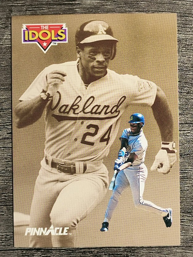1992 Pinnacle #283 Ken Griffey Jr. I/Rickey Henderson