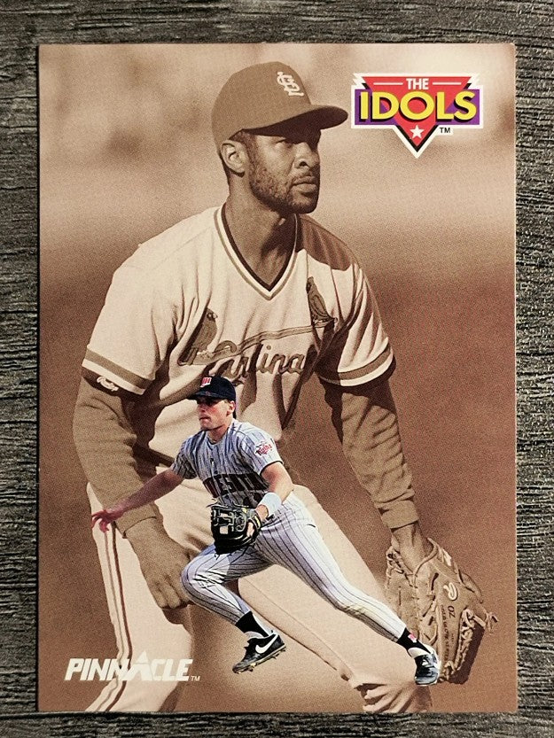1992 Pinnacle #285 Chuck Knoblauch I/Ozzie Smith