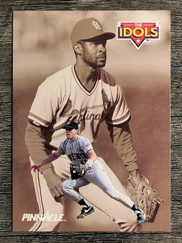 1992 Pinnacle #285 Chuck Knoblauch I/Ozzie Smith