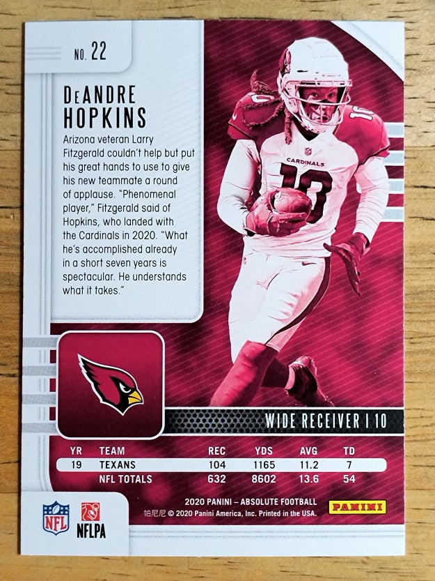 2020 Absolute Retail #22 DeAndre Hopkins