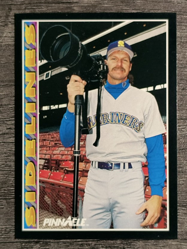 1992 Pinnacle #595 Randy Johnson SIDE